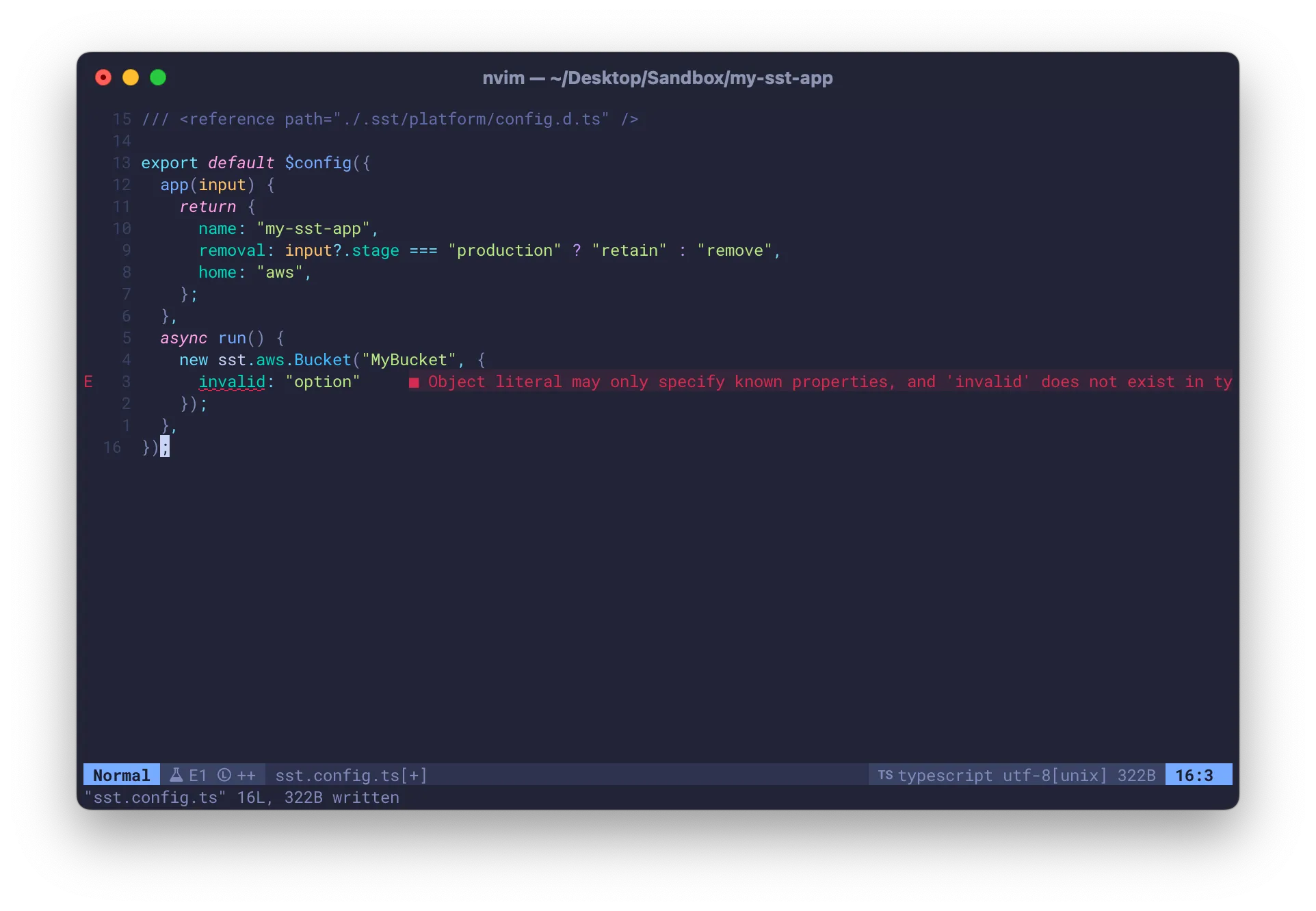 에디터 타입 체크