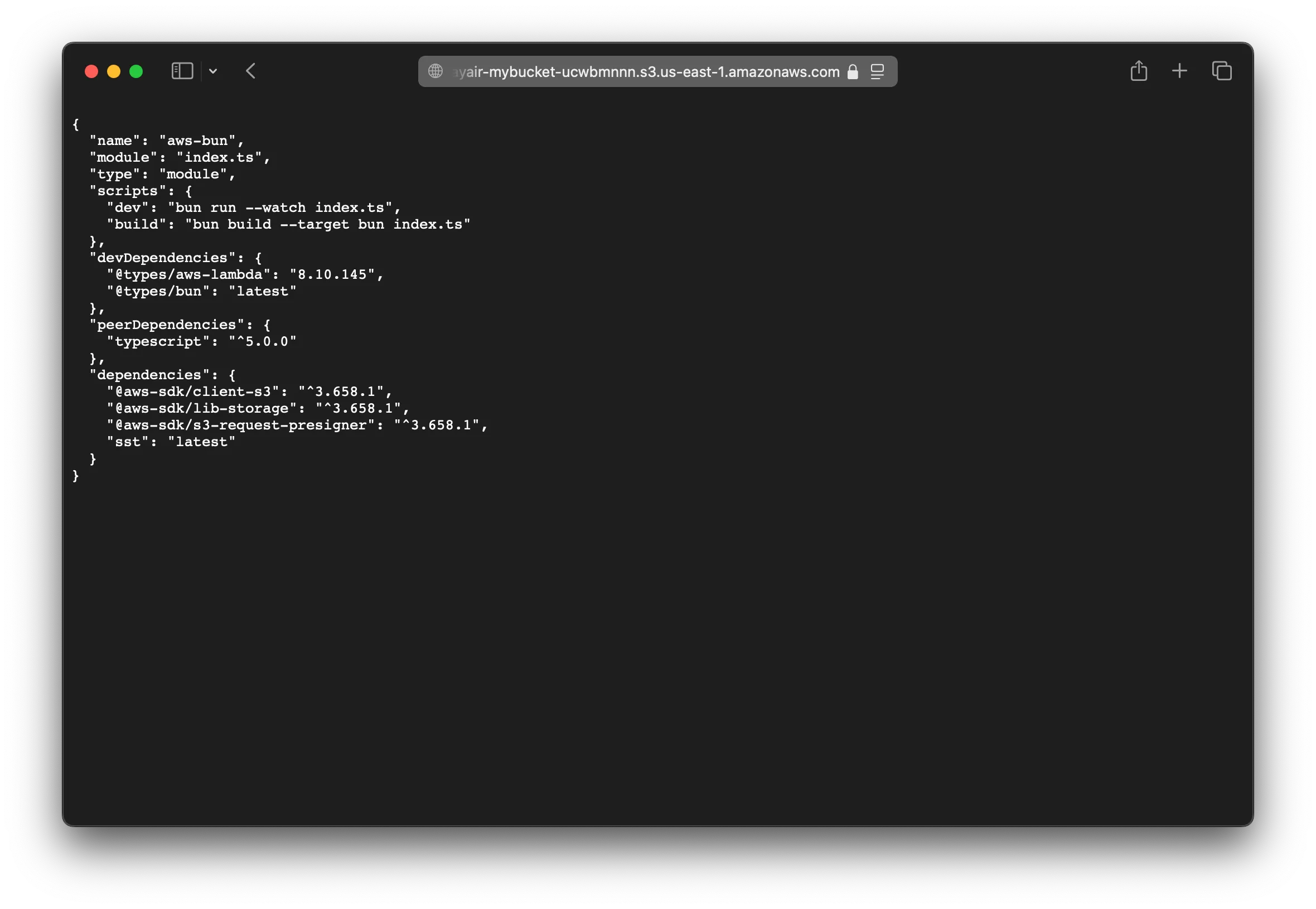 SST Bun 앱 파일 업로드